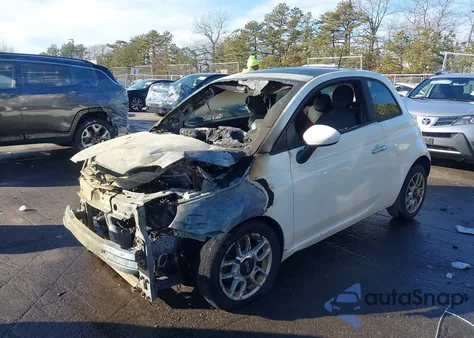 2012 Fiat 500 Pop z USA, uszkodzony, nr VIN 3C3CFFARXCT105278